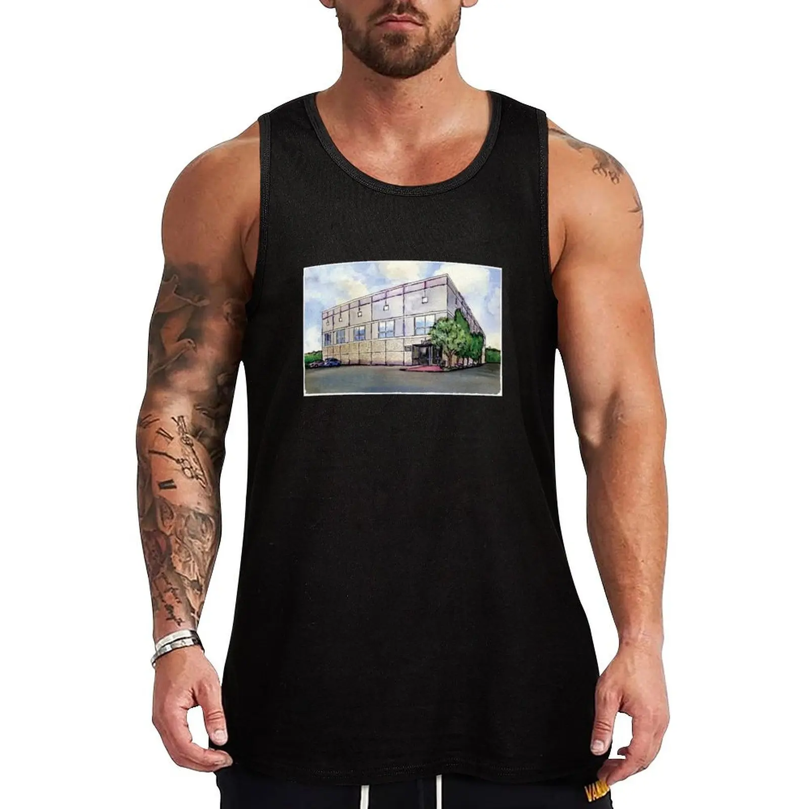 Pam Beesly Office Building Watercolor Painting Poster Dunder Mifflin Paper Company Inc. Gift Tank Top Clothing
Pam Beesly Office Building Watercolor Painting Poster Dunder Mifflin Paper Company Inc. Gift Tank Top Clothing