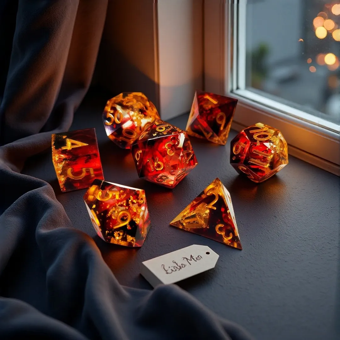 7 шт. прозрачные бордовые игральные кости с золотой фольгой, многогранные 7 шт., набор игральных костей для крови для ролевых игр, кубики из смолы для ролевых игр
7 шт. прозрачные бордовые игральные кости с золотой фольгой, многогранные 7 шт., набор игральных костей для крови для ролевых игр, кубики из смолы для ролевых игр