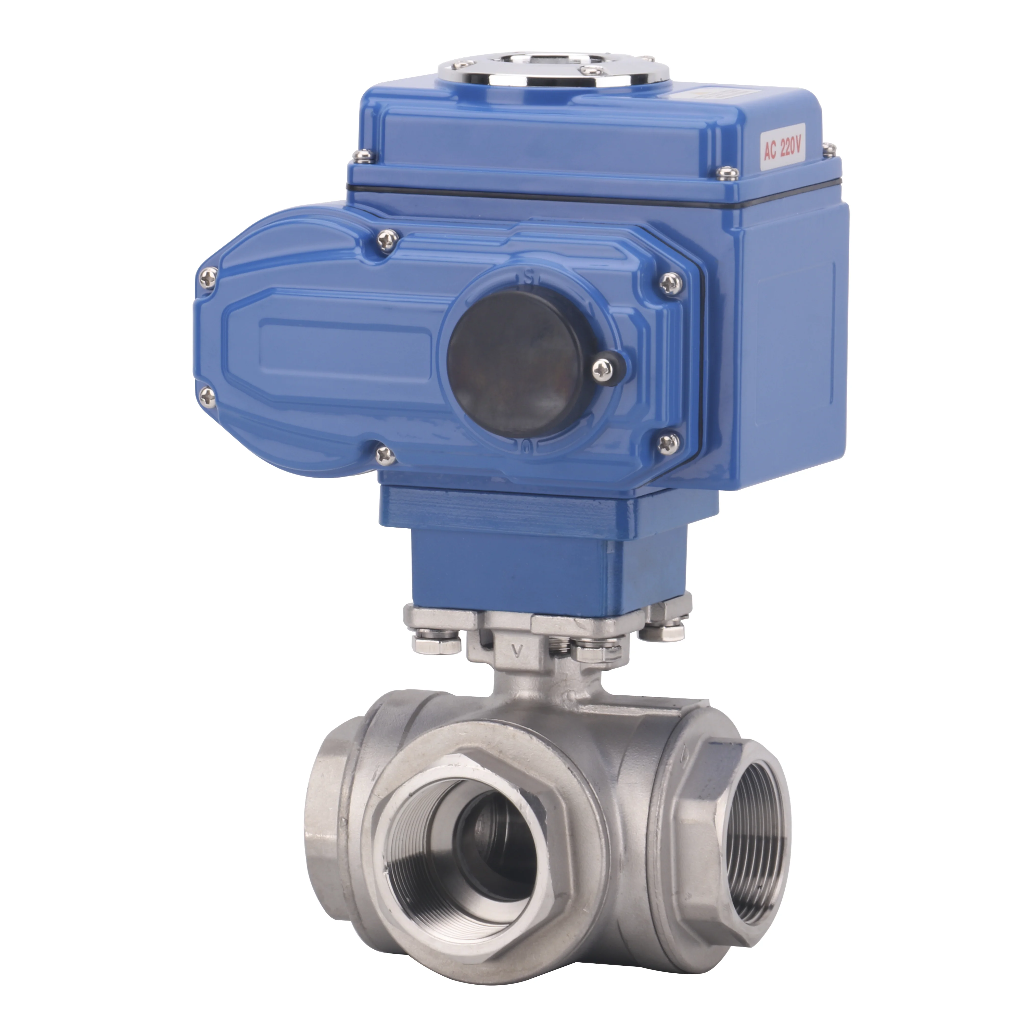 L/T Port DN25/50/80 24vdc 12vdc 110vac 220vac 3 Way Diverter Motorized Electric Actuator Ball Valve
L/T Port DN25/50/80 24vdc 12vdc 110vac 220vac 3 Way Diverter Motorized Electric Actuator Ball Valve