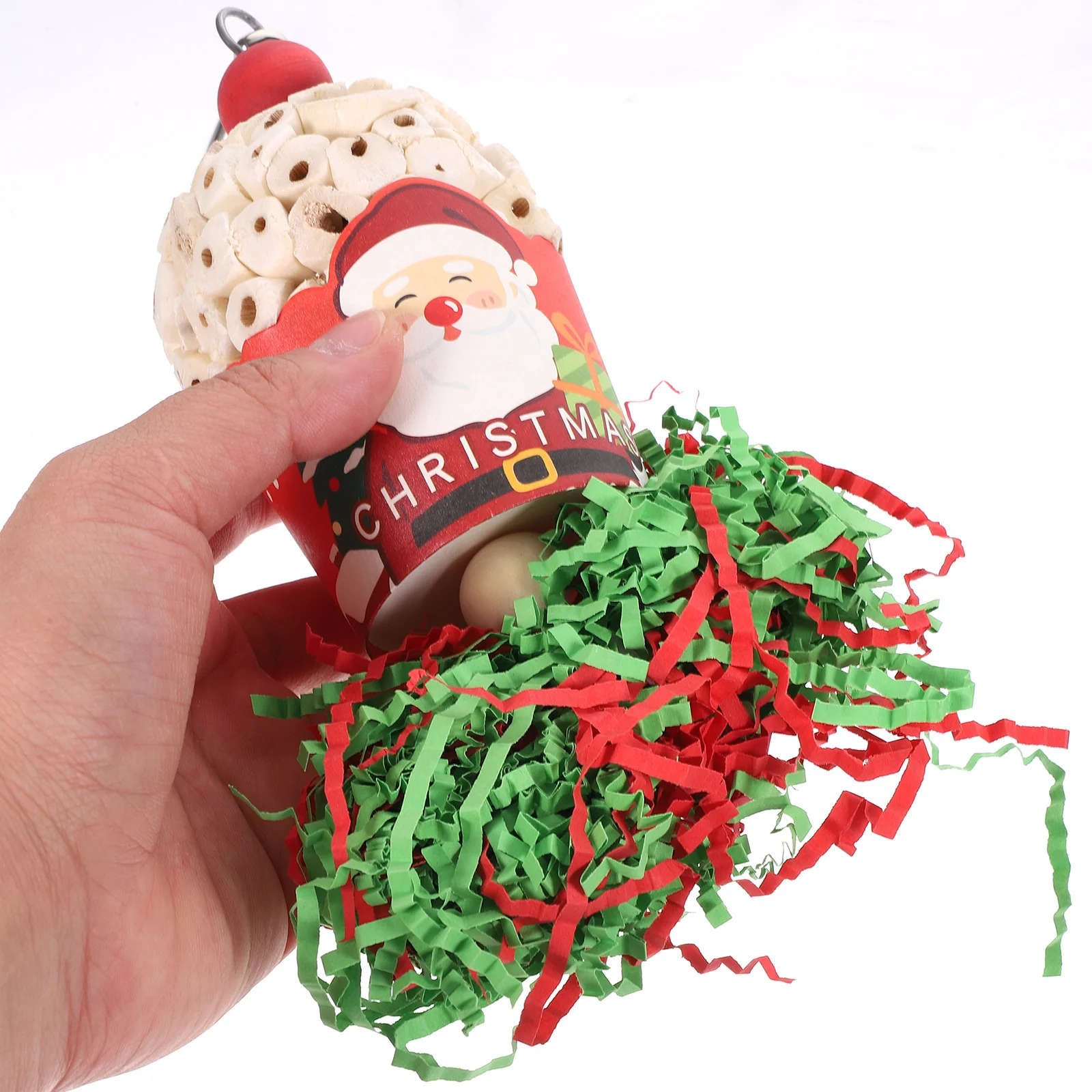 Christmas Parrot Hanging Chewing Plaything Durable Wear-Resistant Birdcage Hanging Bite-Resistant Parrot Supplies
Christmas Parrot Hanging Chewing Plaything Durable Wear-Resistant Birdcage Hanging Bite-Resistant Parrot Supplies