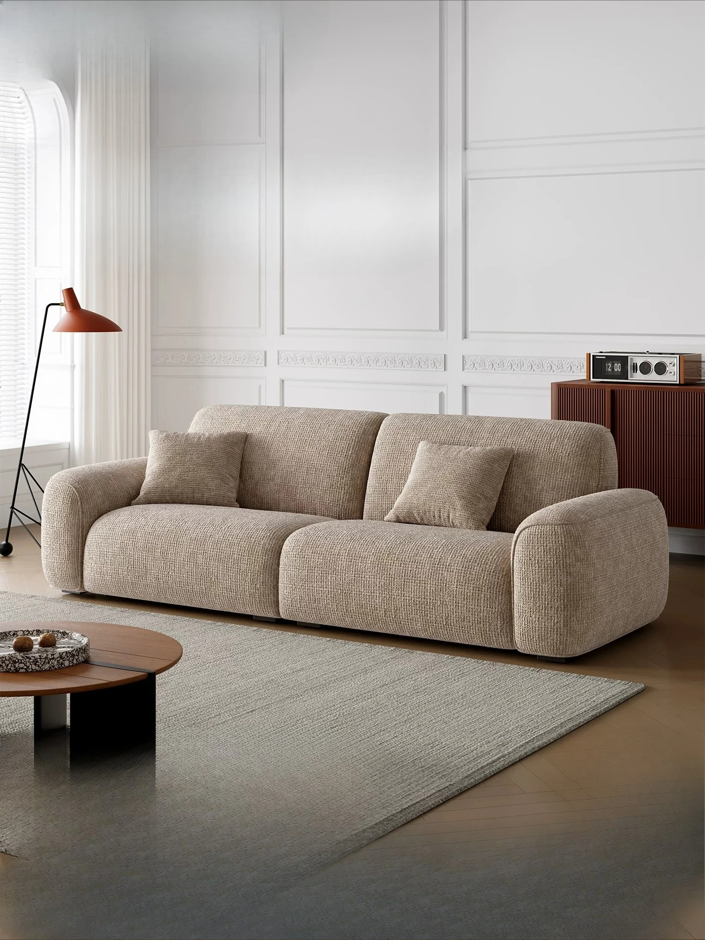 PYH Big White High Backrest Skin-friendly Chenier Living Room Removable and Washable Tofu Block Fabric Sofa
PYH Big White High Backrest Skin-friendly Chenier Living Room Removable and Washable Tofu Block Fabric Sofa
