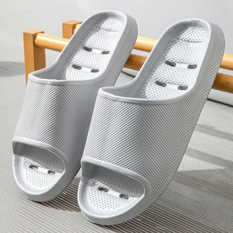 Summer Slippers Women Soild Slides Comfortable Bathroom EVA Cloud Soft Thick Non-slip Indoor Men Flat Heel Home Cushion Shoes
Summer Slippers Women Soild Slides Comfortable Bathroom EVA Cloud Soft Thick Non-slip Indoor Men Flat Heel Home Cushion Shoes
