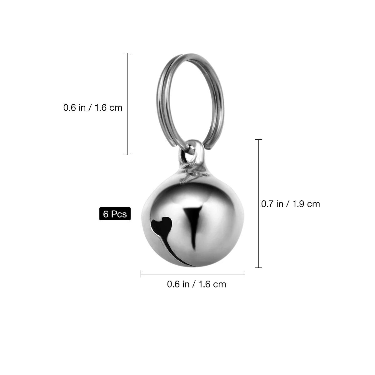6pcs Pet Bell Accessories Dog Bells Cat Collar Hanging Small Cartoon Charm Pendant Copper Material Durable Lovely Design Prevent
6pcs Pet Bell Accessories Dog Bells Cat Collar Hanging Small Cartoon Charm Pendant Copper Material Durable Lovely Design Prevent