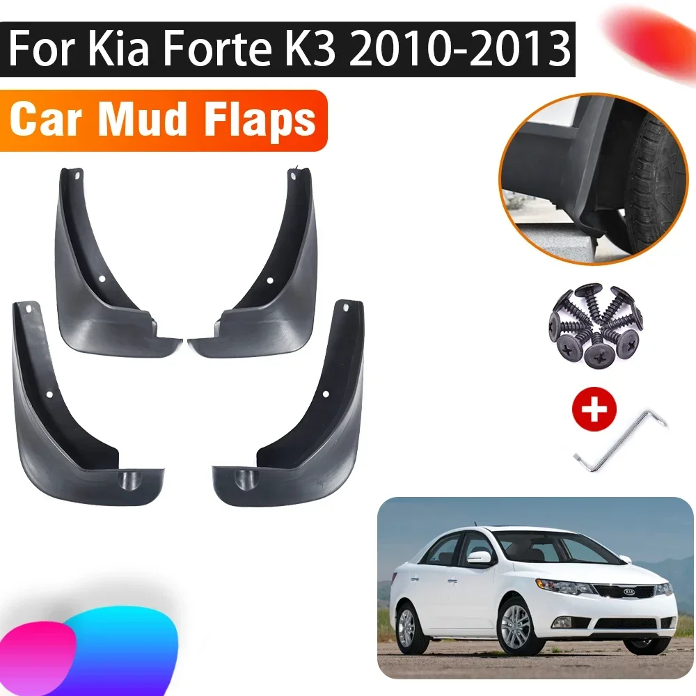 4 PCS Car Mud Flaps For Kia Forte TD Cerato 2010-2013 2011 Mudguards Splash Guard Front Rear Fender Anti Mesh Car Accessories
4 PCS Car Mud Flaps For Kia Forte TD Cerato 2010-2013 2011 Mudguards Splash Guard Front Rear Fender Anti Mesh Car Accessories