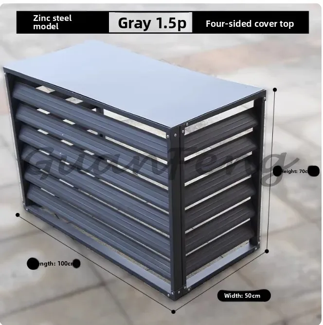 Durable Aluminum Alloy AC Outdoor Unit Cover Rain Protector for Climate Control Systems
Durable Aluminum Alloy AC Outdoor Unit Cover Rain Protector for Climate Control Systems