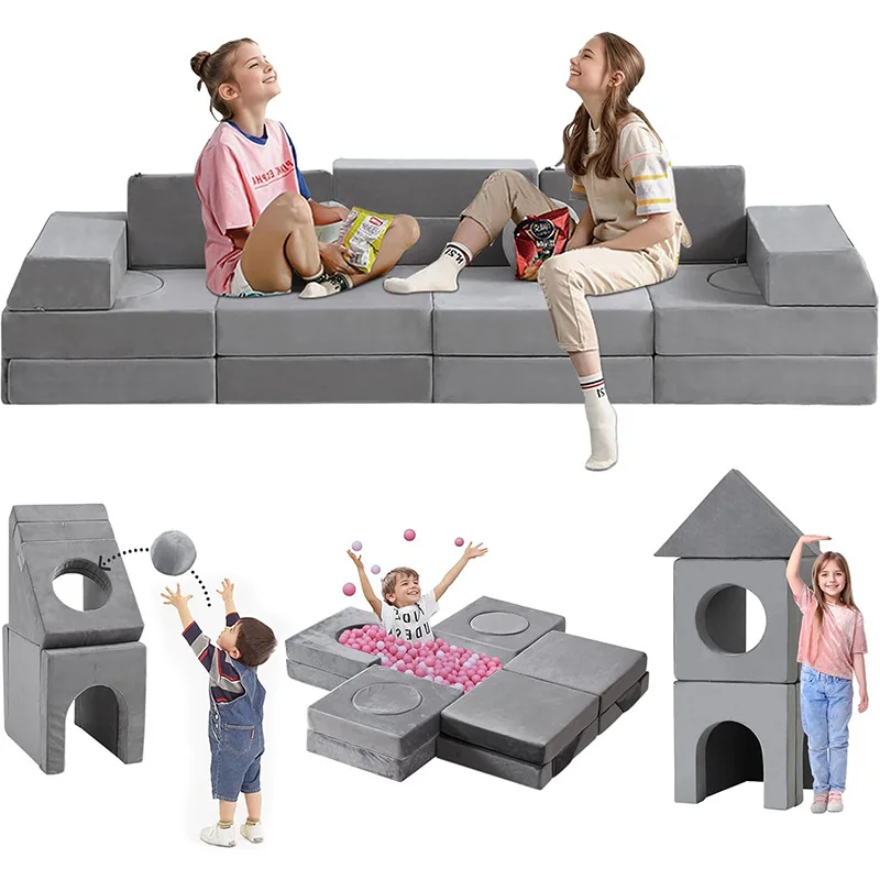 Cross-border custom compression combination splicing sofa children's high-density sponge sofa modern fabric building block sofa
Cross-border custom compression combination splicing sofa children's high-density sponge sofa modern fabric building block sofa