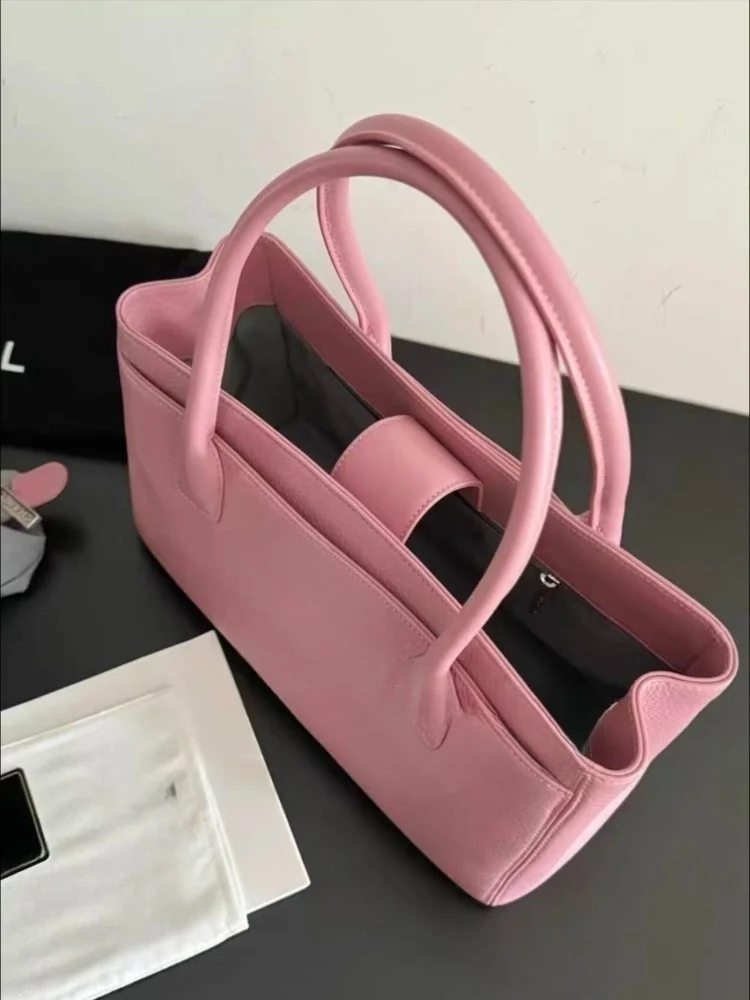 Pink Commuter Dual Compartment Tote Bag Women's Style 2026 New High-End Sensation Versatile Single Shoulder Underarm Bag Summer
Pink Commuter Dual Compartment Tote Bag Women's Style 2026 New High-End Sensation Versatile Single Shoulder Underarm Bag Summer