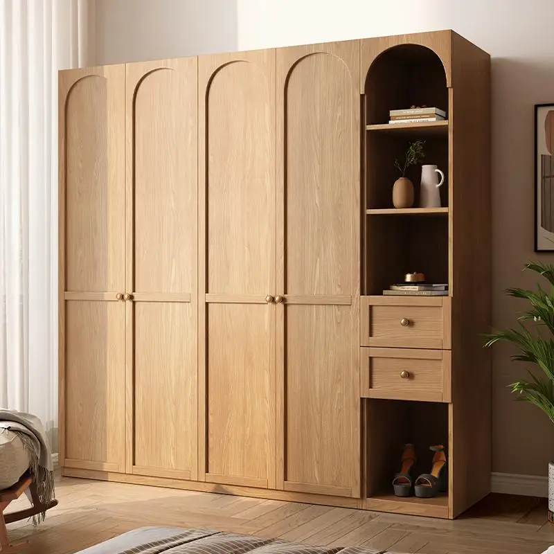 Simple and retro one-door to-top wardrobe household bedroom small flat door storage locker large wardrobe
Simple and retro one-door to-top wardrobe household bedroom small flat door storage locker large wardrobe