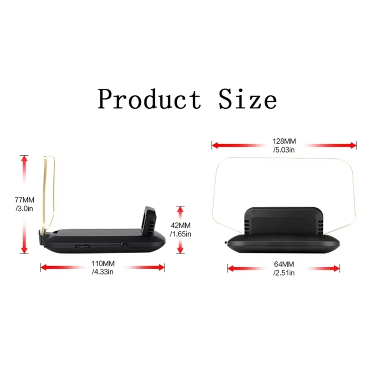 #62H Automotive Parts & Accessories,HUD Head Up Display LED Speedometer Smart-Digital,Black
#62H Automotive Parts & Accessories,HUD Head Up Display LED Speedometer Smart-Digital,Black