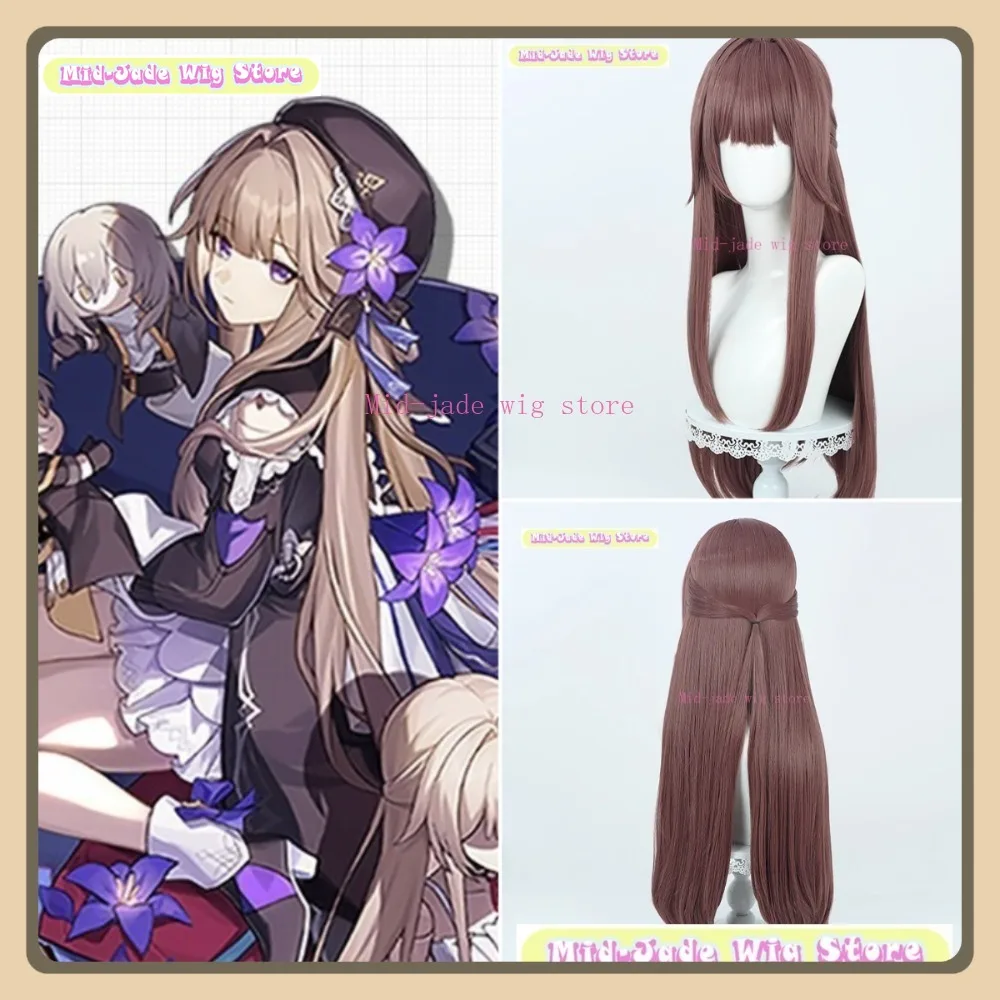 Mid-jade Wig Store Honkai: Star Rail Herta Cosplay Wig Anime Game Role-playing Halloween Costume Props Synthetic Hair
Mid-jade Wig Store Honkai: Star Rail Herta Cosplay Wig Anime Game Role-playing Halloween Costume Props Synthetic Hair
