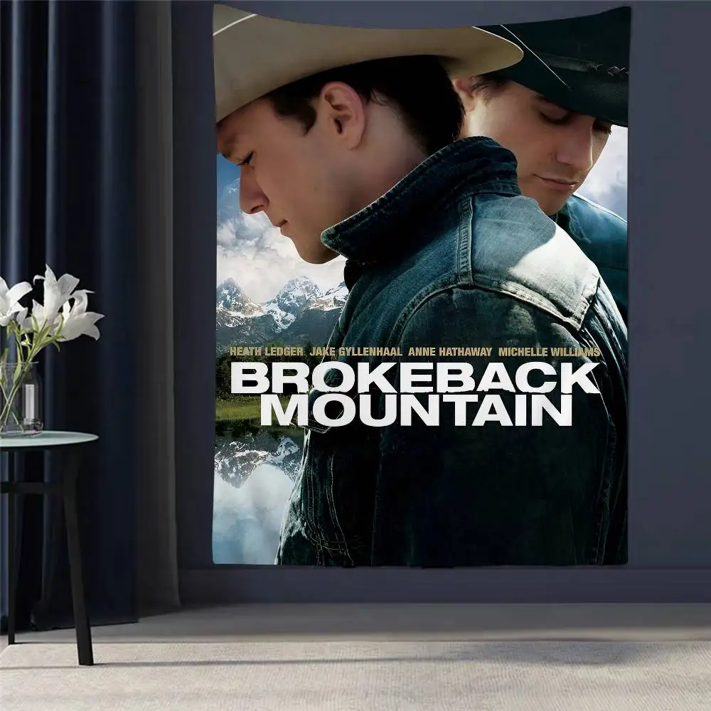 Brokeback Mountain Cartoon Tapestry Hippie Flower Wall Carpets Dorm Decor Art Home Decor
Brokeback Mountain Cartoon Tapestry Hippie Flower Wall Carpets Dorm Decor Art Home Decor