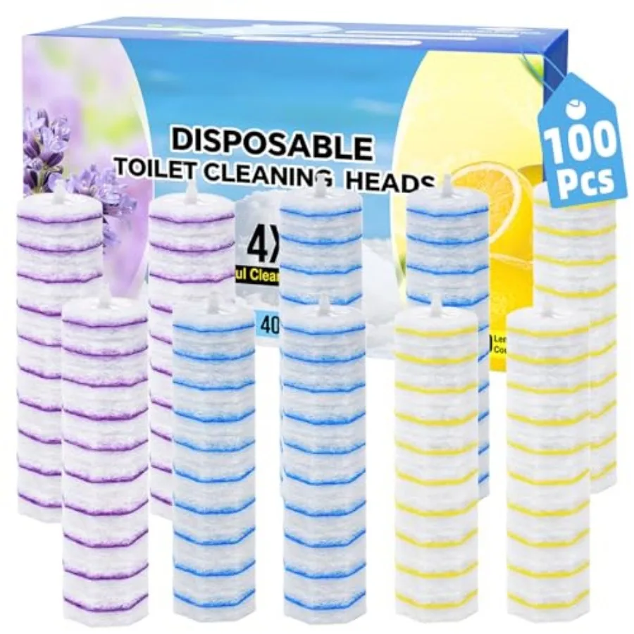 00 Toilet Bowl Wand Refills for Clorox, 4X Cleaning Power Toilet Bowl Cleaner Refill Pads for Clorox Wand System, Disposable To
00 Toilet Bowl Wand Refills for Clorox, 4X Cleaning Power Toilet Bowl Cleaner Refill Pads for Clorox Wand System, Disposable To