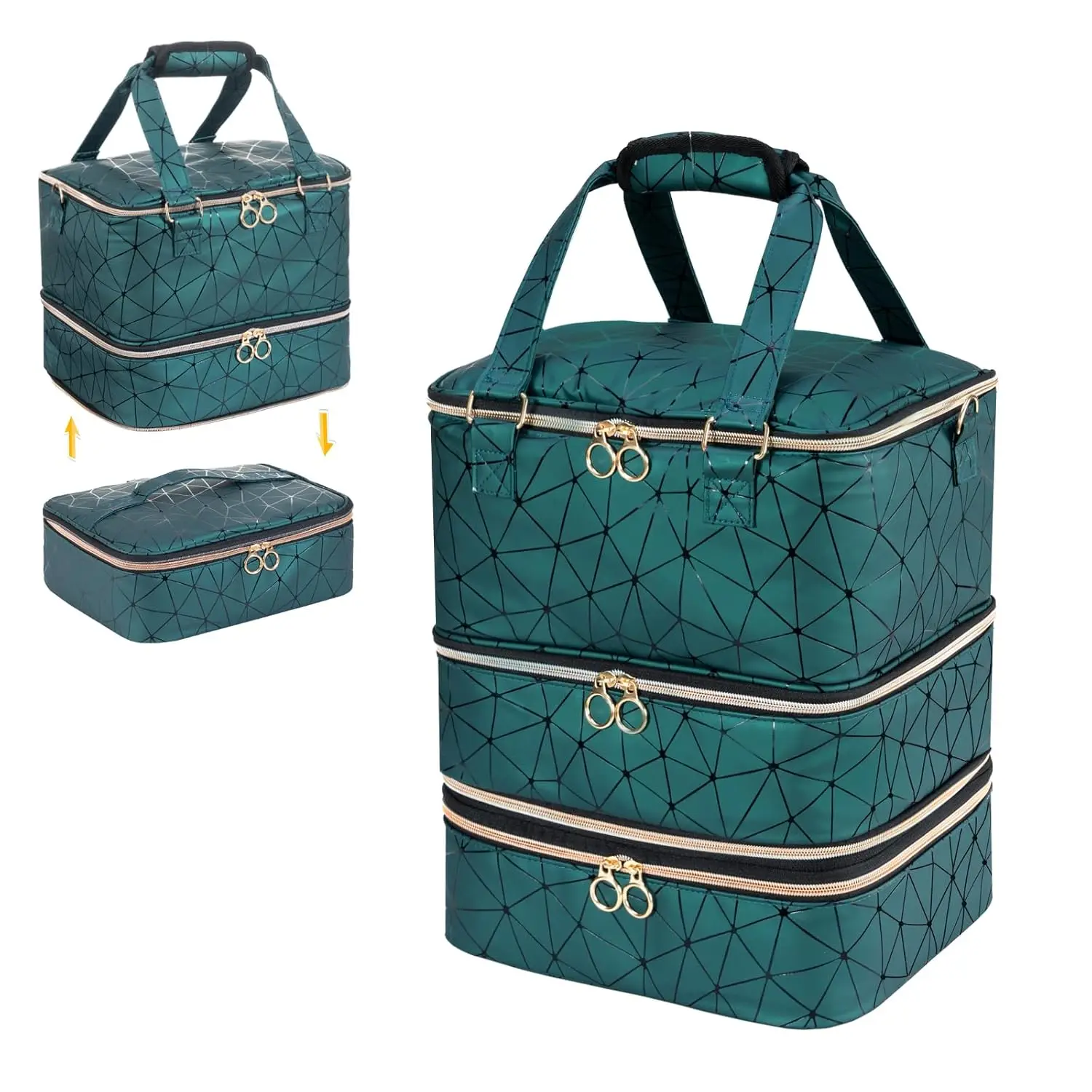 Large Nail Polish Organizer Bag Holds 84 Bottles & Lamp, Portable Storage Case for Nail Tech Supplies
Large Nail Polish Organizer Bag Holds 84 Bottles & Lamp, Portable Storage Case for Nail Tech Supplies