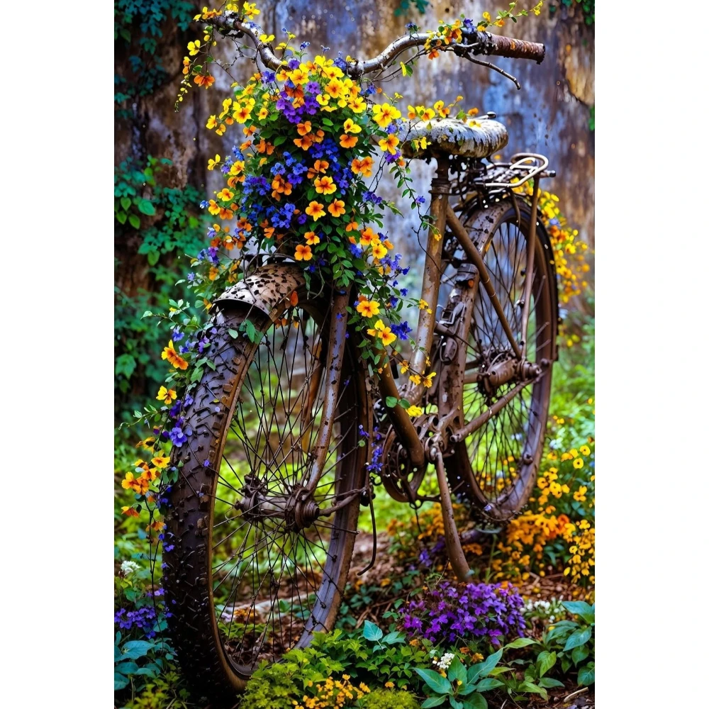 Flowers Adorn the Bicycle 500/1000/1200/2000 PCS Jigsaw Puzzles Family Activity Relaxing Games for Living Room Home Decor Gift
Flowers Adorn the Bicycle 500/1000/1200/2000 PCS Jigsaw Puzzles Family Activity Relaxing Games for Living Room Home Decor Gift