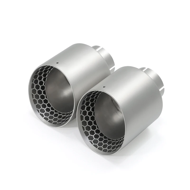 New Model Double-layer Honeycomb Stainless Steel 1.2mm Thick Frosted Silver Universal Exhaust Pipe Exhaust
New Model Double-layer Honeycomb Stainless Steel 1.2mm Thick Frosted Silver Universal Exhaust Pipe Exhaust