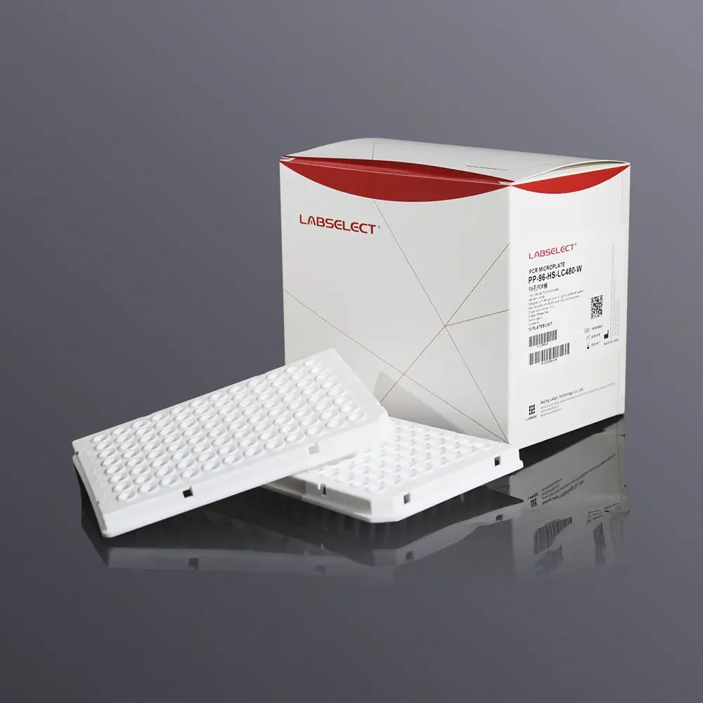 LABSELECT Labware 0.1ml 96-well Semi-skirted PCR Plate, White (for Roche Light Cycler) With Precise Thermal Conductivity
LABSELECT Labware 0.1ml 96-well Semi-skirted PCR Plate, White (for Roche Light Cycler) With Precise Thermal Conductivity