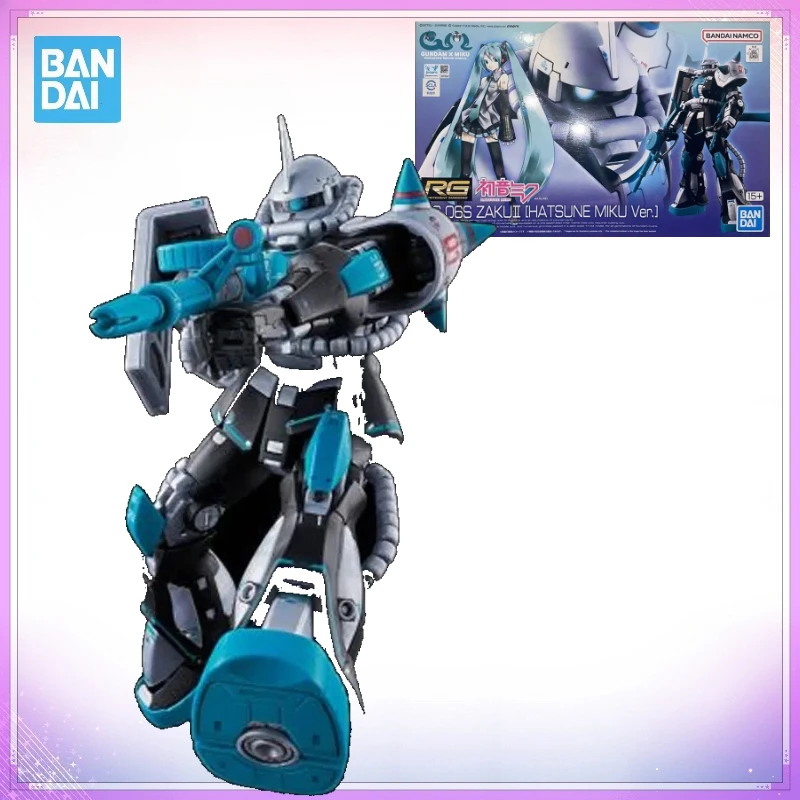 In Stock Genuine Bandai Gundam PB Model Kit RG 1/144 MS-06S Zaku2 Hatsune Miku Anime Action Figure Collection Assembly Toys Gift
In Stock Genuine Bandai Gundam PB Model Kit RG 1/144 MS-06S Zaku2 Hatsune Miku Anime Action Figure Collection Assembly Toys Gift