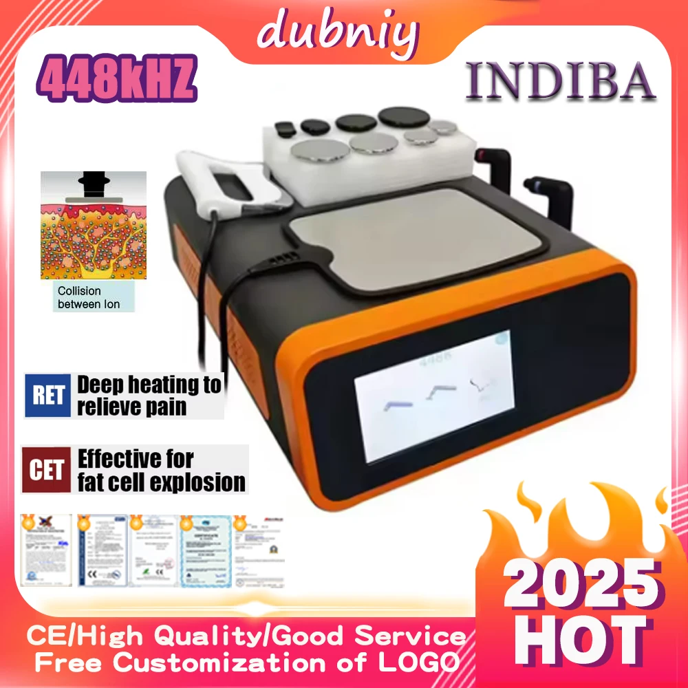 Dubniy INDIBA Tecar 448 кГц RF кавитационный аппарат для ухода за телом, потеря веса, облегчение боли, RET CET, лечение похудения, испанская технология
Dubniy INDIBA Tecar 448 кГц RF кавитационный аппарат для ухода за телом, потеря веса, облегчение боли, RET CET, лечение похудения, испанская технология