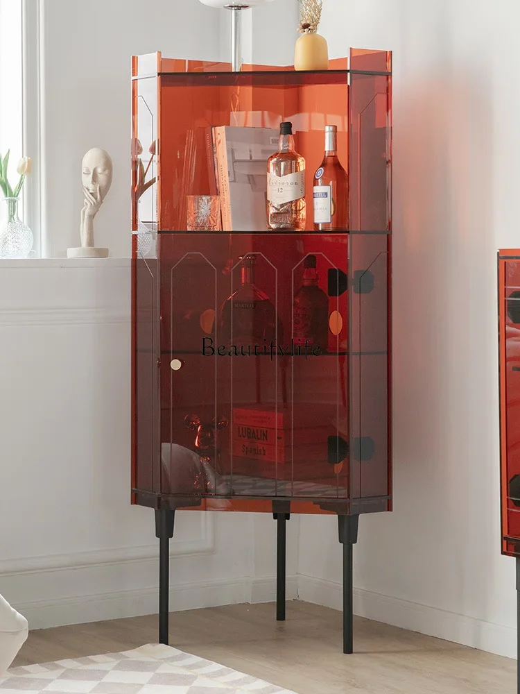 Light luxury corner cabinet acrylic Nordic living room creative corner wall wall corner storage cabinet
Light luxury corner cabinet acrylic Nordic living room creative corner wall wall corner storage cabinet
