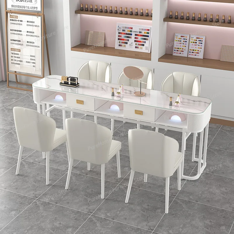 Fashion Internet celebrity manicure table and chair set simple special economical manicure shop table Japanese single double man
Fashion Internet celebrity manicure table and chair set simple special economical manicure shop table Japanese single double man