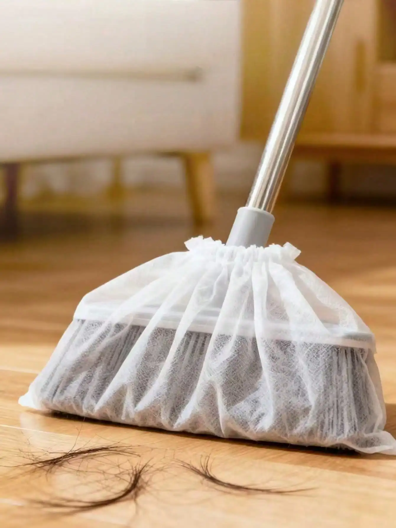 100pcs Disposable Broom Dust Cover, Made Of Non-Woven Fabric Household Broom Cleaning Wipes, Can Remove Lint, Wear-Resistant, Suitable For Slouchy People Floor Cleaning, Static Electricity Dust Collecting Disposable Sticky Bags
100pcs Disposable Broom Dust Cover, Made Of Non-Woven Fabric Household Broom Cleaning Wipes, Can Remove Lint, Wear-Resistant, Suitable For Slouchy People Floor Cleaning, Static Electricity Dust Collecting Disposable Sticky Bags