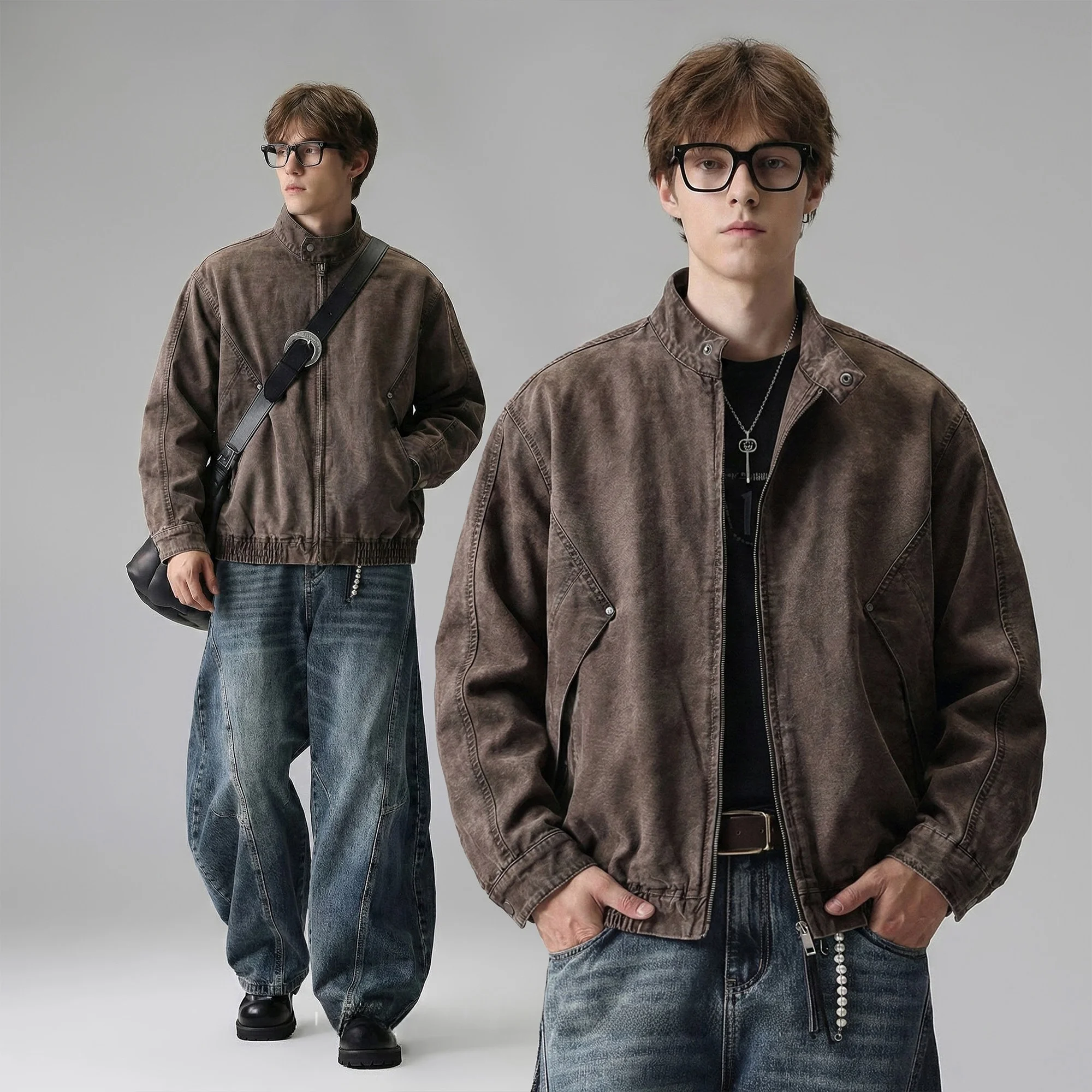 Washed Cotton Work Jacket Men's American Casual Style Spring 2026 New Arrival Vintage Detroit High End Pure Cotton Jacket
Washed Cotton Work Jacket Men's American Casual Style Spring 2026 New Arrival Vintage Detroit High End Pure Cotton Jacket