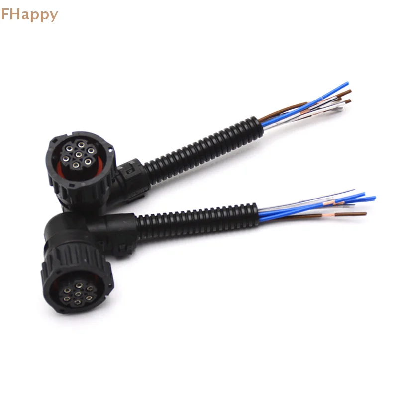 1 x 7 Pin Car Plug Socket For Scania For Volvo Truck For Mercedes-benz Actros For Tail Light Connector Wire
1 x 7 Pin Car Plug Socket For Scania For Volvo Truck For Mercedes-benz Actros For Tail Light Connector Wire