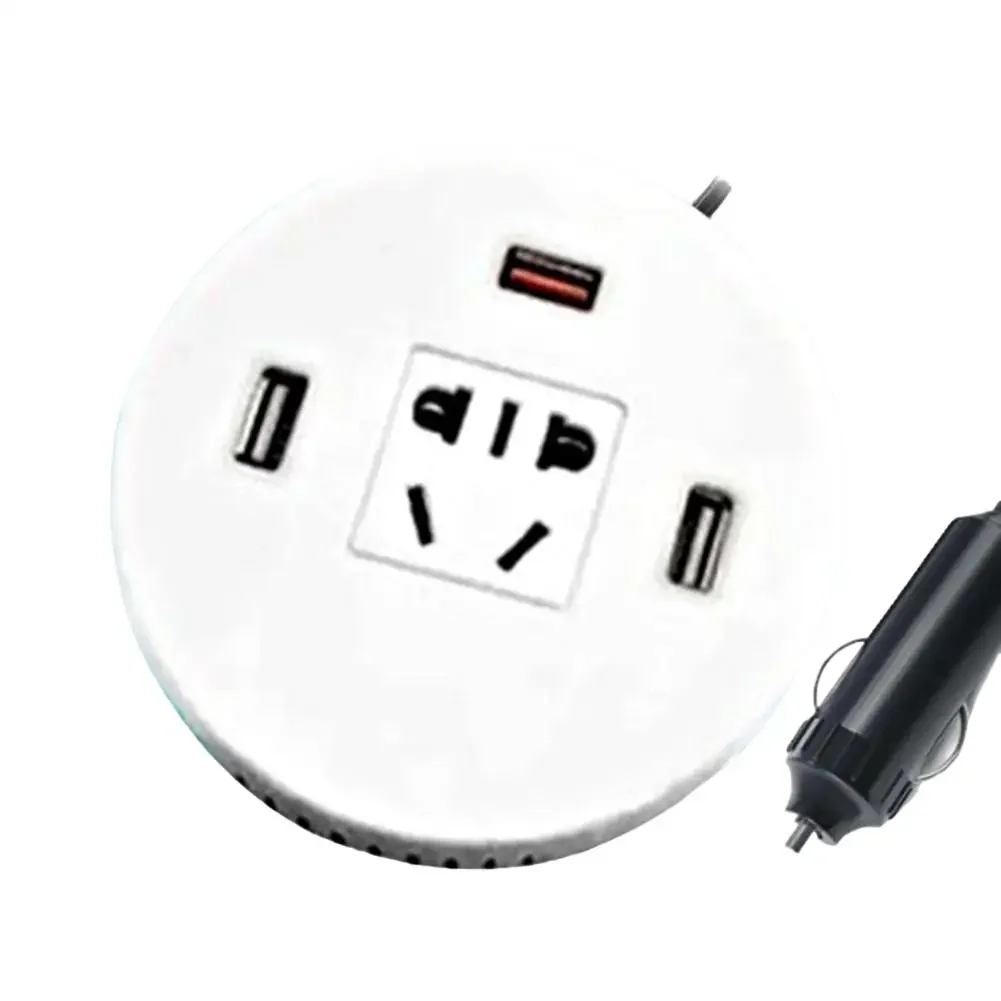 Car Power Converter 12V To 110V Camping Road Trip Black 120W Car Power Inverter Flexibility For Different Vehicles
Car Power Converter 12V To 110V Camping Road Trip Black 120W Car Power Inverter Flexibility For Different Vehicles