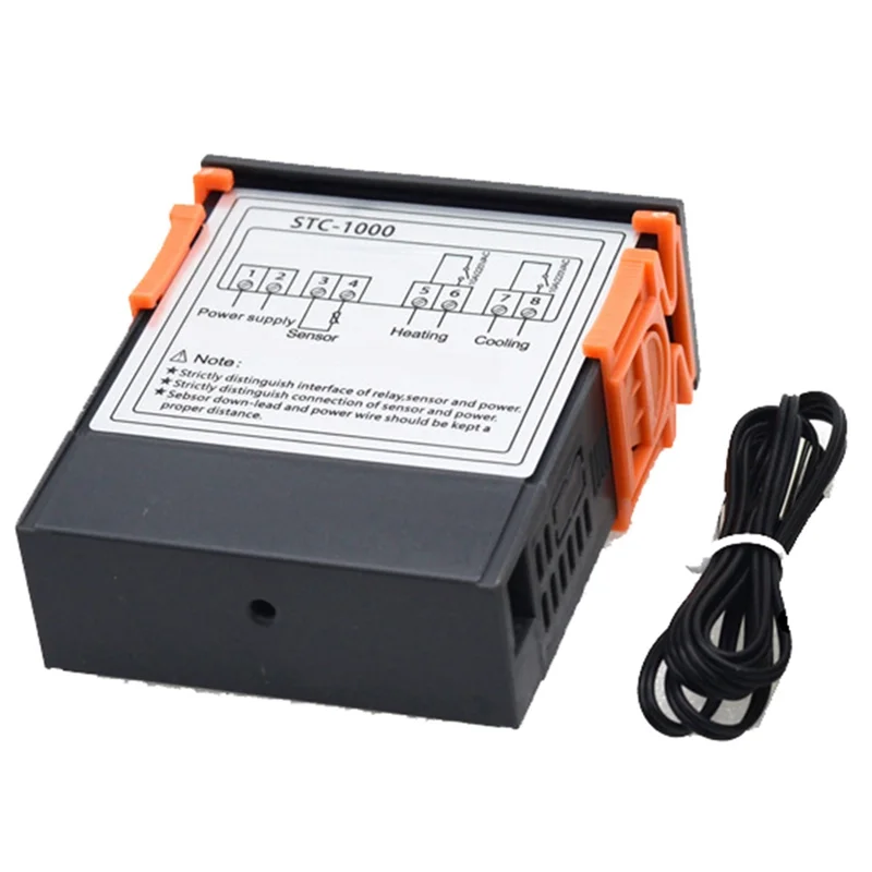 ThermoregulatorDigital Thermostat for Incubator Temperature Controller Thermoregulator Relay Heating Cooling DC12V
ThermoregulatorDigital Thermostat for Incubator Temperature Controller Thermoregulator Relay Heating Cooling DC12V