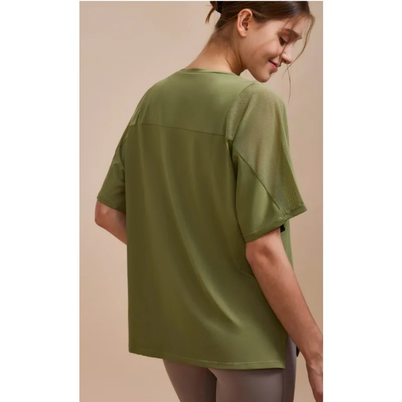 Women's Mesh Perspective Split Sleeve T-Shirt, Sports, Fitness, Outdoor, Leisure, Running, Short Sleeves, New, 2024
Women's Mesh Perspective Split Sleeve T-Shirt, Sports, Fitness, Outdoor, Leisure, Running, Short Sleeves, New, 2024