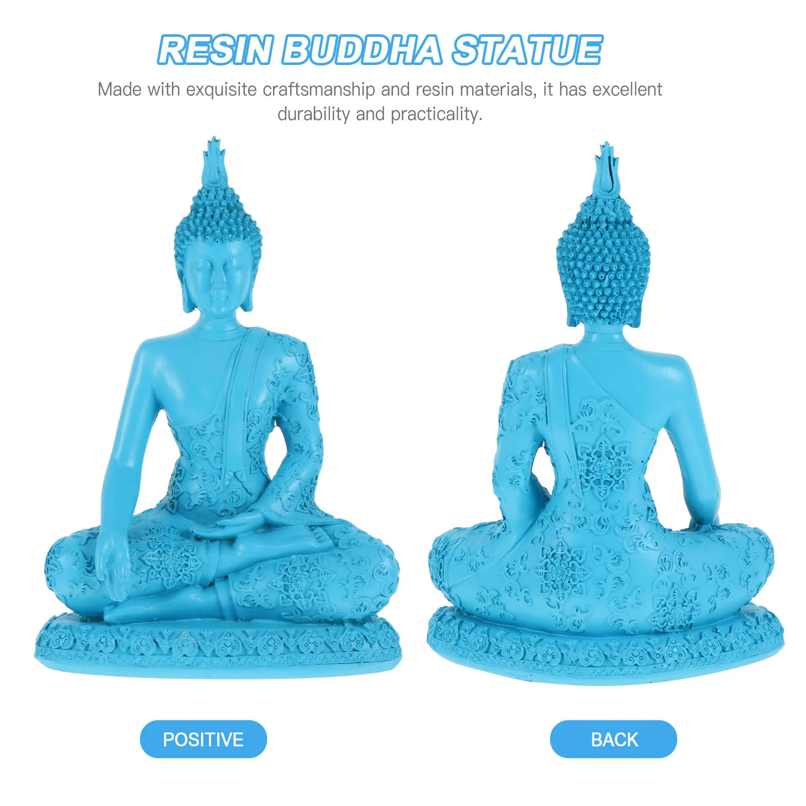 Resin Thailand Buddha Statue Exquisite Decorative Sculpture for Home Temple Office Desktop Blessing Ornament Southeast Asian Art
Resin Thailand Buddha Statue Exquisite Decorative Sculpture for Home Temple Office Desktop Blessing Ornament Southeast Asian Art