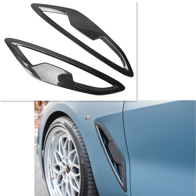 STLFDry Carbon Fiber Rear Fender Trims for BMWs New 8 Series X Style 2020-2022 G14 G15 G16 Car Styling Trim
STLFDry Carbon Fiber Rear Fender Trims for BMWs New 8 Series X Style 2020-2022 G14 G15 G16 Car Styling Trim