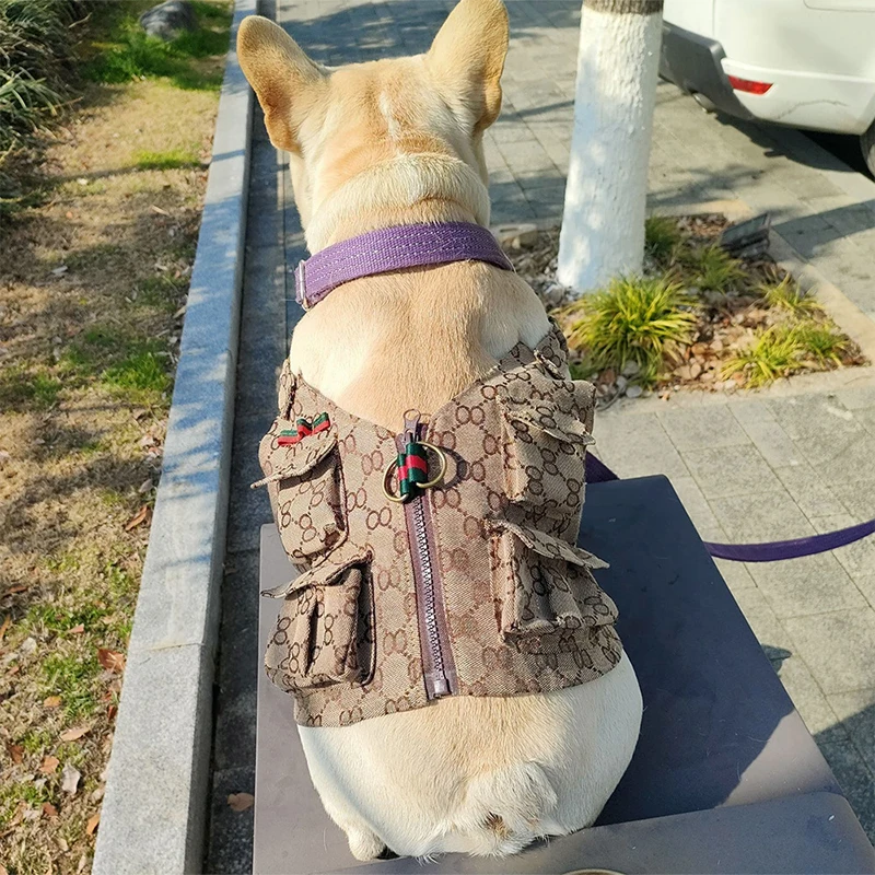 Spring Autumn Pet Denim Vest Big Dog Clothing Small Medium Dog Chest Back Puppy Vest Designer Luxury Fat Dogs Coats Pets Clothes
Spring Autumn Pet Denim Vest Big Dog Clothing Small Medium Dog Chest Back Puppy Vest Designer Luxury Fat Dogs Coats Pets Clothes