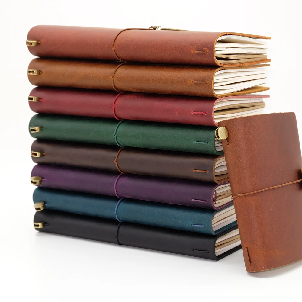 Vintage Genuine Leather Travel Notebook Traveler Diary Trip Journey Handmade Cowhide Sketchbook Planner Replaceable Inner Pages
Vintage Genuine Leather Travel Notebook Traveler Diary Trip Journey Handmade Cowhide Sketchbook Planner Replaceable Inner Pages