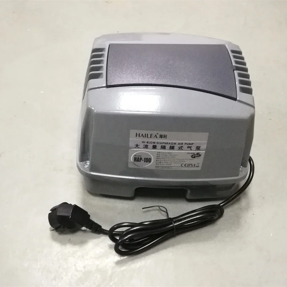 Fish Pond 100L/min High Pressure Air Pump for Koi Fish Pond with Large Air Flow
Fish Pond 100L/min High Pressure Air Pump for Koi Fish Pond with Large Air Flow
