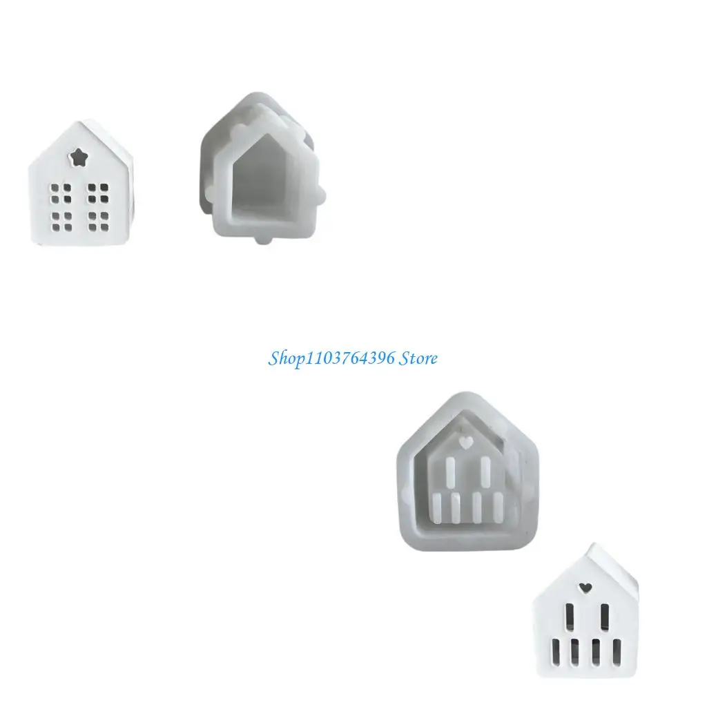 House Tealight Holder Mold Home Decorative Enthusiasts Silicone Mold for Small House Tealight Candleholder
House Tealight Holder Mold Home Decorative Enthusiasts Silicone Mold for Small House Tealight Candleholder