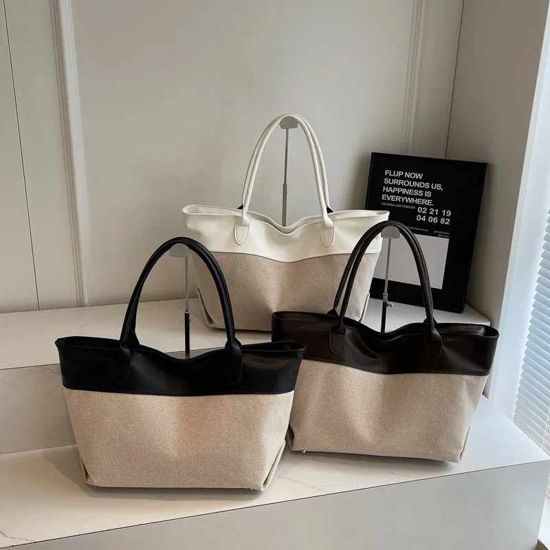 Nylon Woven Patchwork Shoulder Bag,Beach Travel Vacation Color Contrast Tote Bag,Market Shopping Basket,Large Capacity Handbag
Nylon Woven Patchwork Shoulder Bag,Beach Travel Vacation Color Contrast Tote Bag,Market Shopping Basket,Large Capacity Handbag