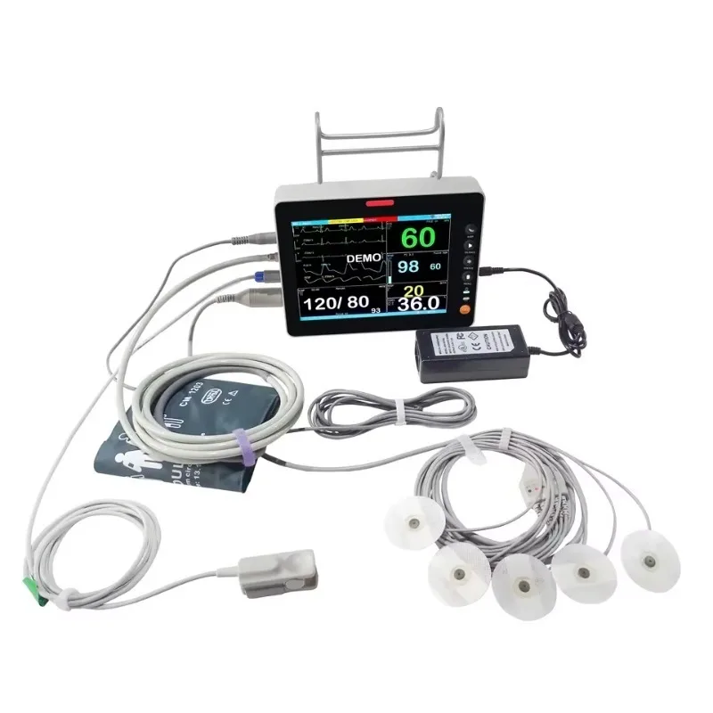 5in 7in 8in Hospital ICU Six Parameters Human or Veterinary Instrument Multi-Parameter Vital Signs Patient Monitor
5in 7in 8in Hospital ICU Six Parameters Human or Veterinary Instrument Multi-Parameter Vital Signs Patient Monitor