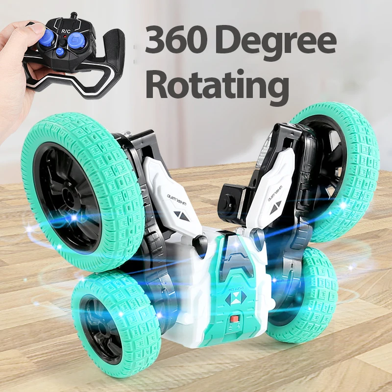 4WD RC Car Drift Stunt Car 360 Degree Rotating Remote Control Car Double Sided Flips Vehicles Racing Car Children Toy Kids Toys
4WD RC Car Drift Stunt Car 360 Degree Rotating Remote Control Car Double Sided Flips Vehicles Racing Car Children Toy Kids Toys
