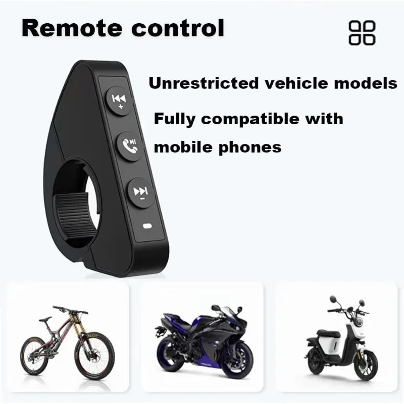 Bluetooth 5.0 Motorcycle Handlebar Controller, Wireless Hands-free Calls, IPX6 Waterproof Media Remote for Bike/ATV Accessories
Bluetooth 5.0 Motorcycle Handlebar Controller, Wireless Hands-free Calls, IPX6 Waterproof Media Remote for Bike/ATV Accessories