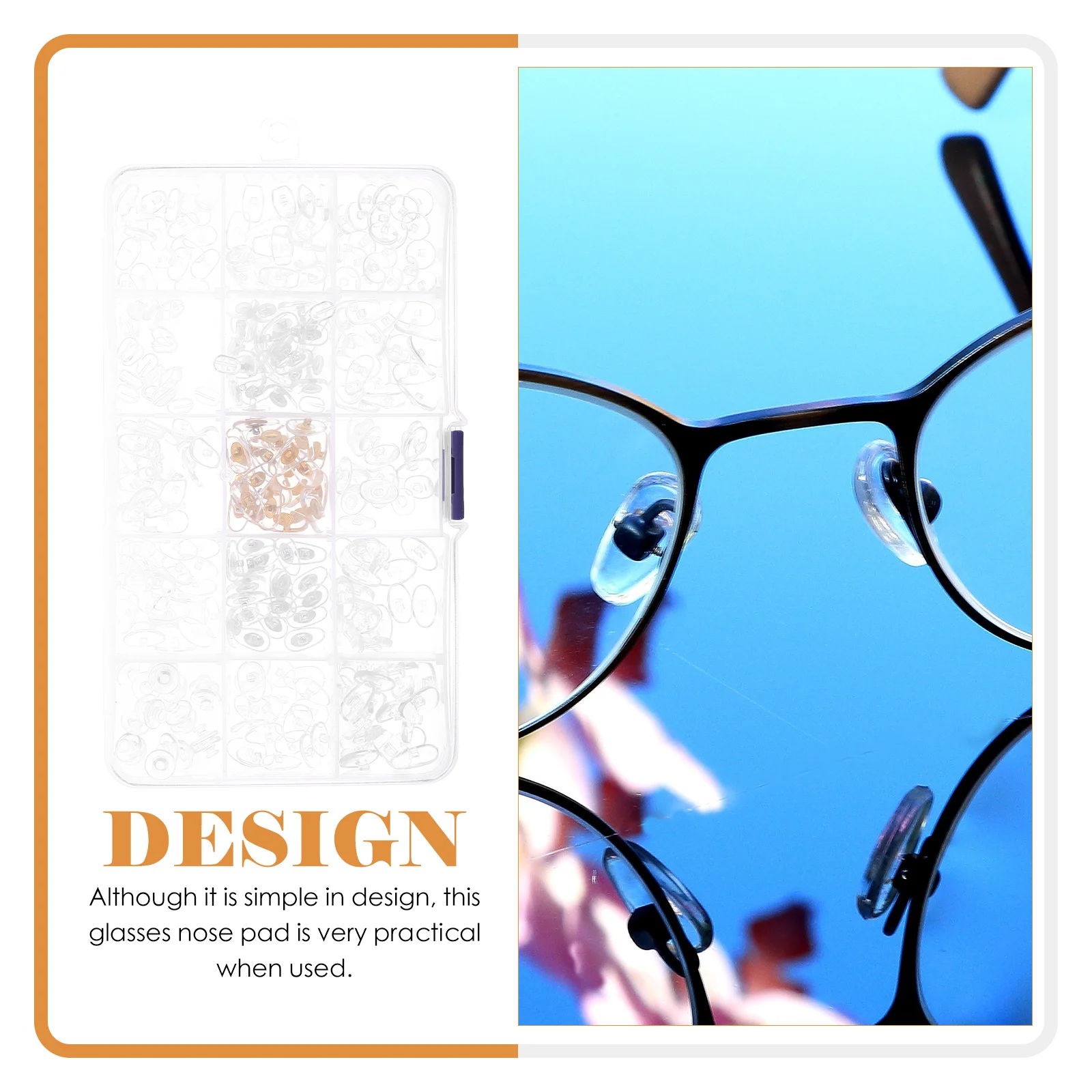 1pcs 1 Box Of Anti-Slip Glasses Nose Pads Silicone Eyeglass Cushion For Comfortable Fit Durable Supple Replacement Parts Optical
1pcs 1 Box Of Anti-Slip Glasses Nose Pads Silicone Eyeglass Cushion For Comfortable Fit Durable Supple Replacement Parts Optical