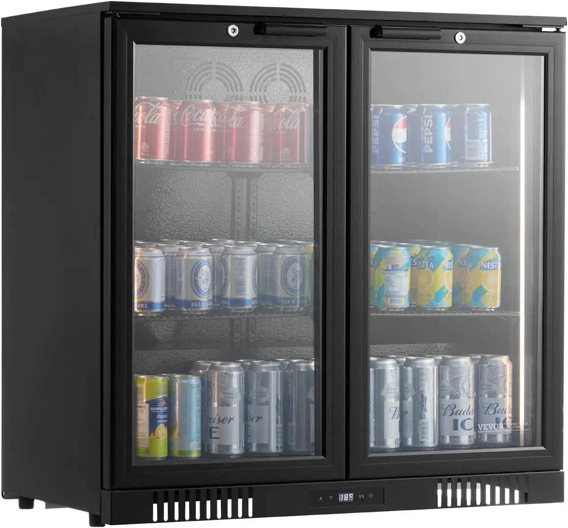 Beverage Refrigerator Cooler, 246 Can Beverage Fridge, Soda Beer Fridge with Glass Doors, Adjustable Shelves, Digital
Beverage Refrigerator Cooler, 246 Can Beverage Fridge, Soda Beer Fridge with Glass Doors, Adjustable Shelves, Digital