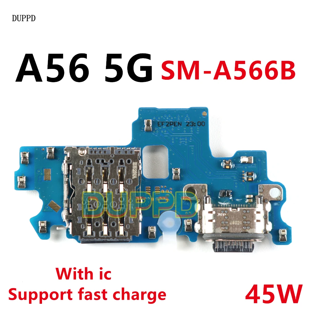 USB Charging Port Board Flex Cable Connector Microphone Module For Samsung Galaxy A56 A566B A566V A566E A566 45W SIM Card Slot
USB Charging Port Board Flex Cable Connector Microphone Module For Samsung Galaxy A56 A566B A566V A566E A566 45W SIM Card Slot