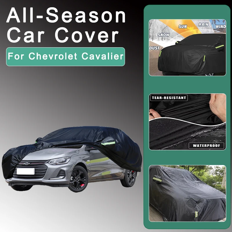 All-Season Car Cover for Chevrolet Cavalier - Outdoor Full Protection, Waterproof Dustproof Sunproof Auto Exterior Accessories
All-Season Car Cover for Chevrolet Cavalier - Outdoor Full Protection, Waterproof Dustproof Sunproof Auto Exterior Accessories