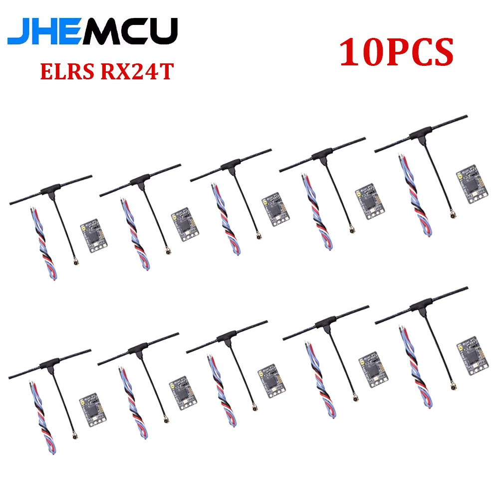 10PCS JHEMCU ExpressLRS RX24T 2.4G ELRS Radio Nano Long Range Receiver for FPV Racing Freestyle Drones DIY Parts LR4 LR5
10PCS JHEMCU ExpressLRS RX24T 2.4G ELRS Radio Nano Long Range Receiver for FPV Racing Freestyle Drones DIY Parts LR4 LR5