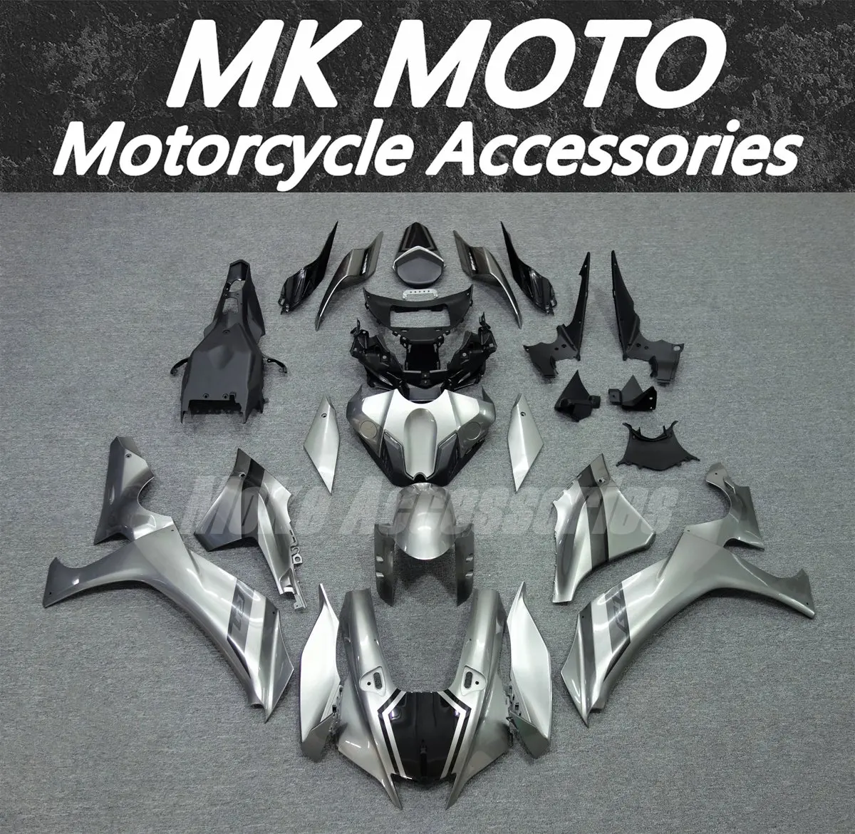 Motorcycle Fairings Kit Fit For Yzf R1M R1 2020 2021 2022 2023 2024 Bodywork Set High Quality Abs Injection Silver Grey
Motorcycle Fairings Kit Fit For Yzf R1M R1 2020 2021 2022 2023 2024 Bodywork Set High Quality Abs Injection Silver Grey
