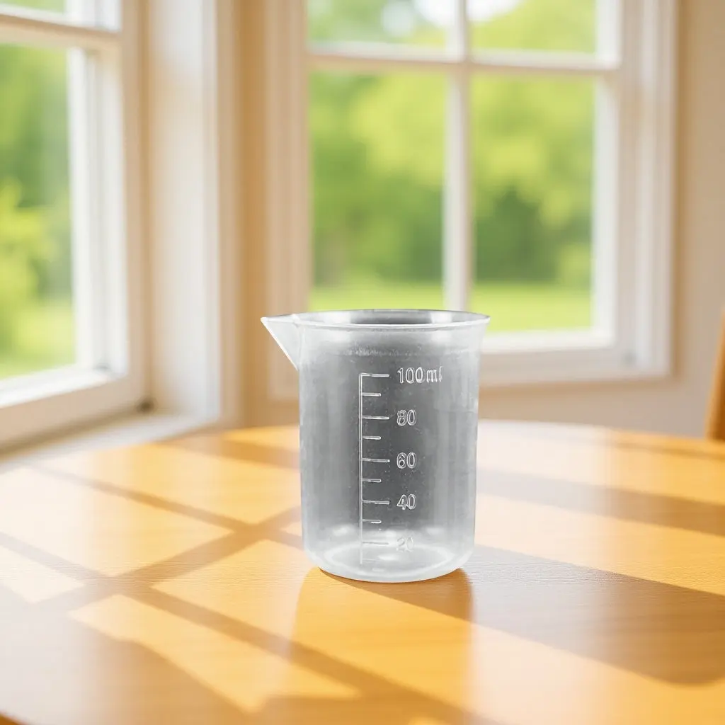 100Ml Graduated Plastic Beaker Cup Made of High Quality PP Material for Laboratory Baking Cooking Measuring and Storage Use
100Ml Graduated Plastic Beaker Cup Made of High Quality PP Material for Laboratory Baking Cooking Measuring and Storage Use