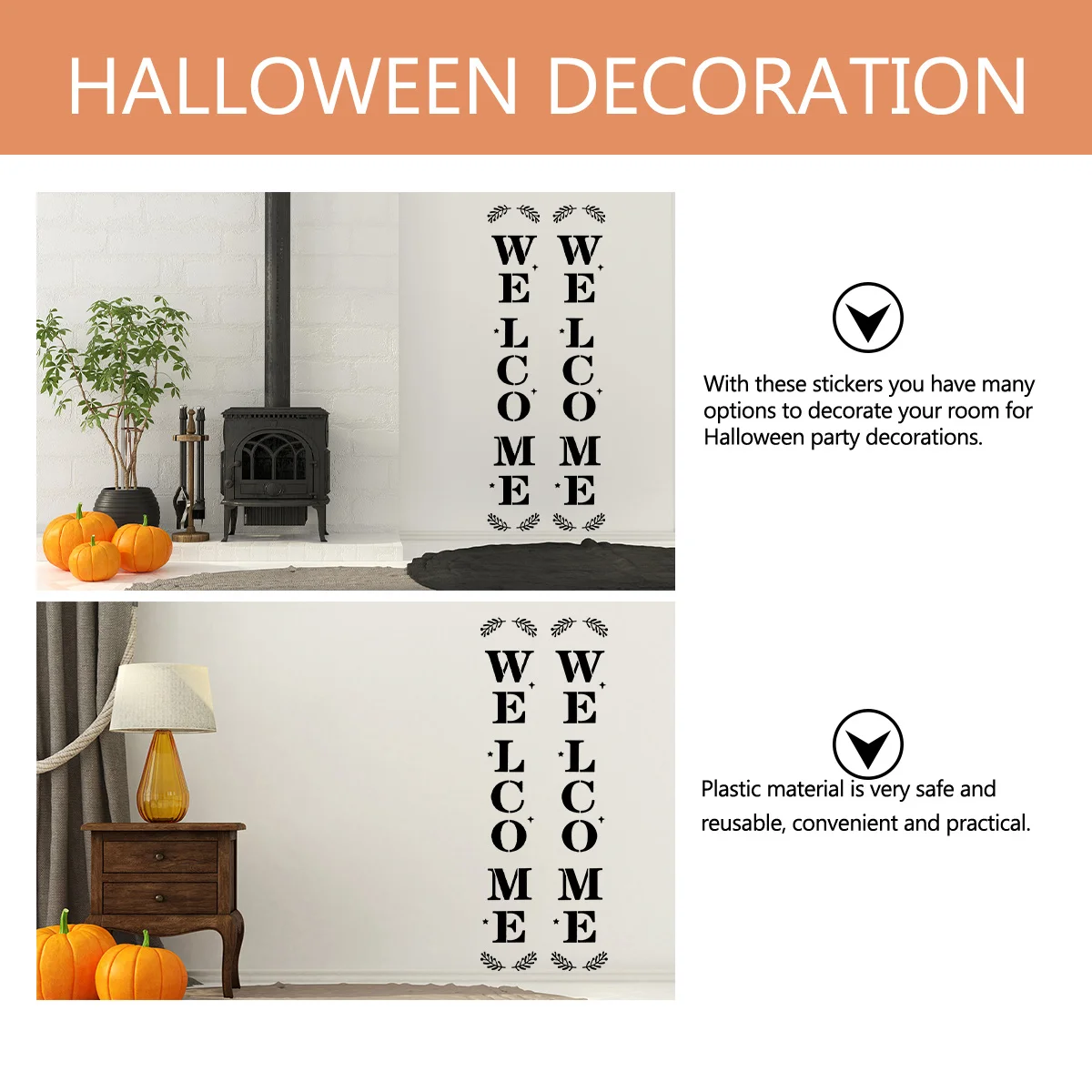 6Pcs Reusable Letter Stencils Plastic Templates for Home Door Porch Welcome Painting Drawing Signs Welcome Sign Stencils
6Pcs Reusable Letter Stencils Plastic Templates for Home Door Porch Welcome Painting Drawing Signs Welcome Sign Stencils