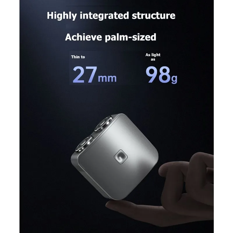 【OFF SHELF】Men's Electric Shaver Dual-Head Rotary Beard Trimmer, Wet/Dry, Rechargeable, Portable
【OFF SHELF】Men's Electric Shaver Dual-Head Rotary Beard Trimmer, Wet/Dry, Rechargeable, Portable