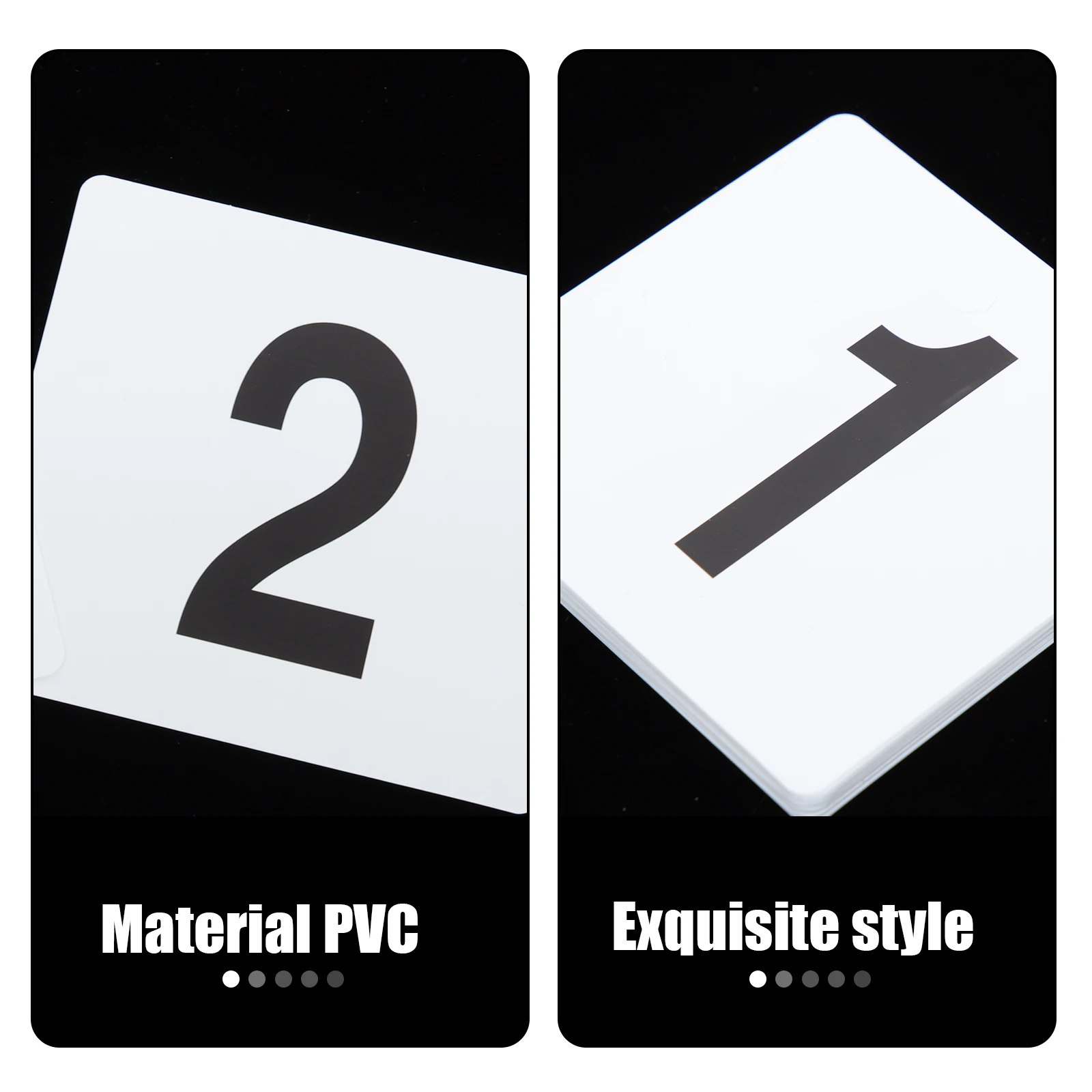 25 Pcs Table Number Plate Party Numbers Cards Tent Food Restaurant Signs Tents for Wedding Reception Pvc
25 Pcs Table Number Plate Party Numbers Cards Tent Food Restaurant Signs Tents for Wedding Reception Pvc